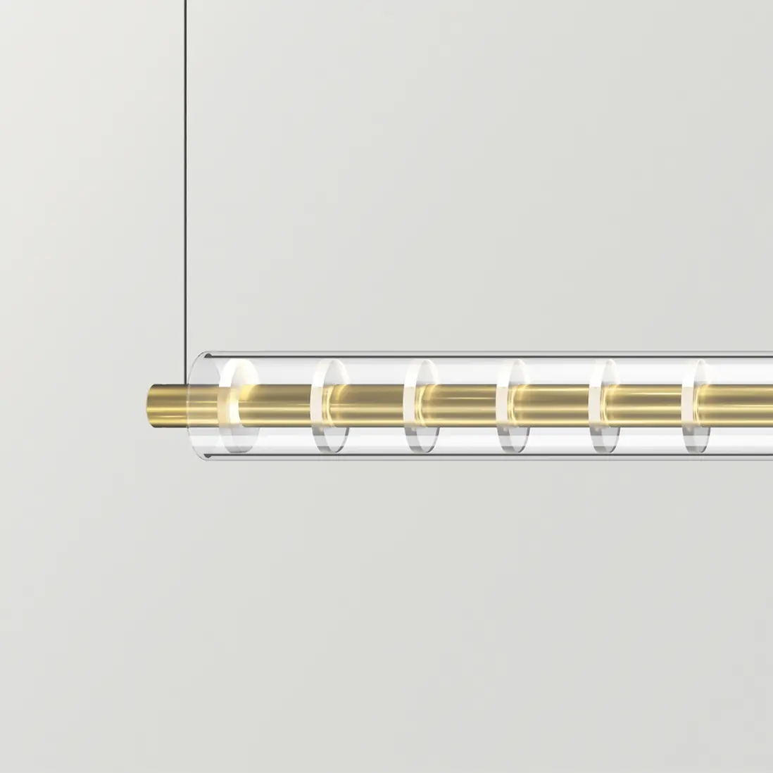 Detailfoto van hanglamp 'Loop' van Arkoslight