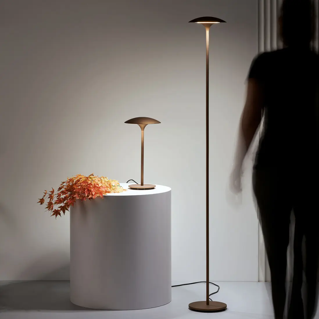 Tafellamp en staande lamp Margritte