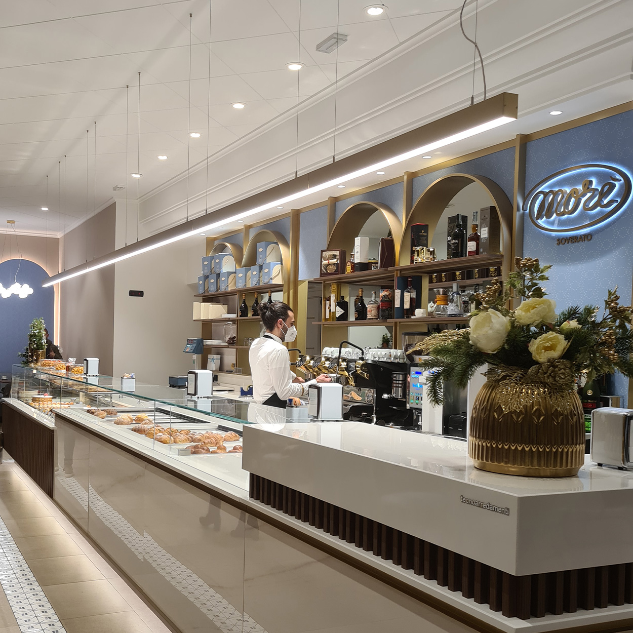 LED-plafondverlichting van Markis in hotel