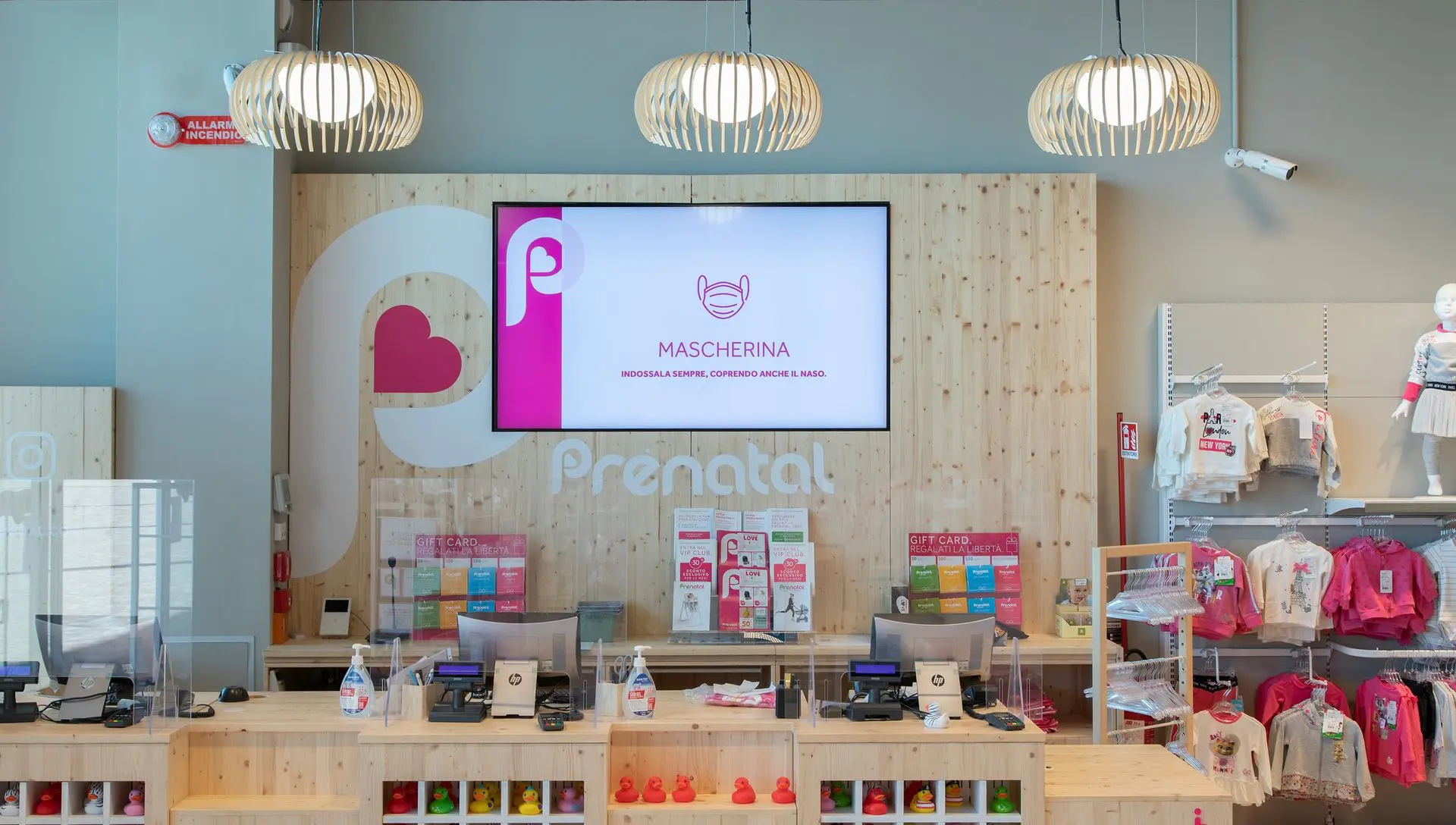 Hanglampen in winkel